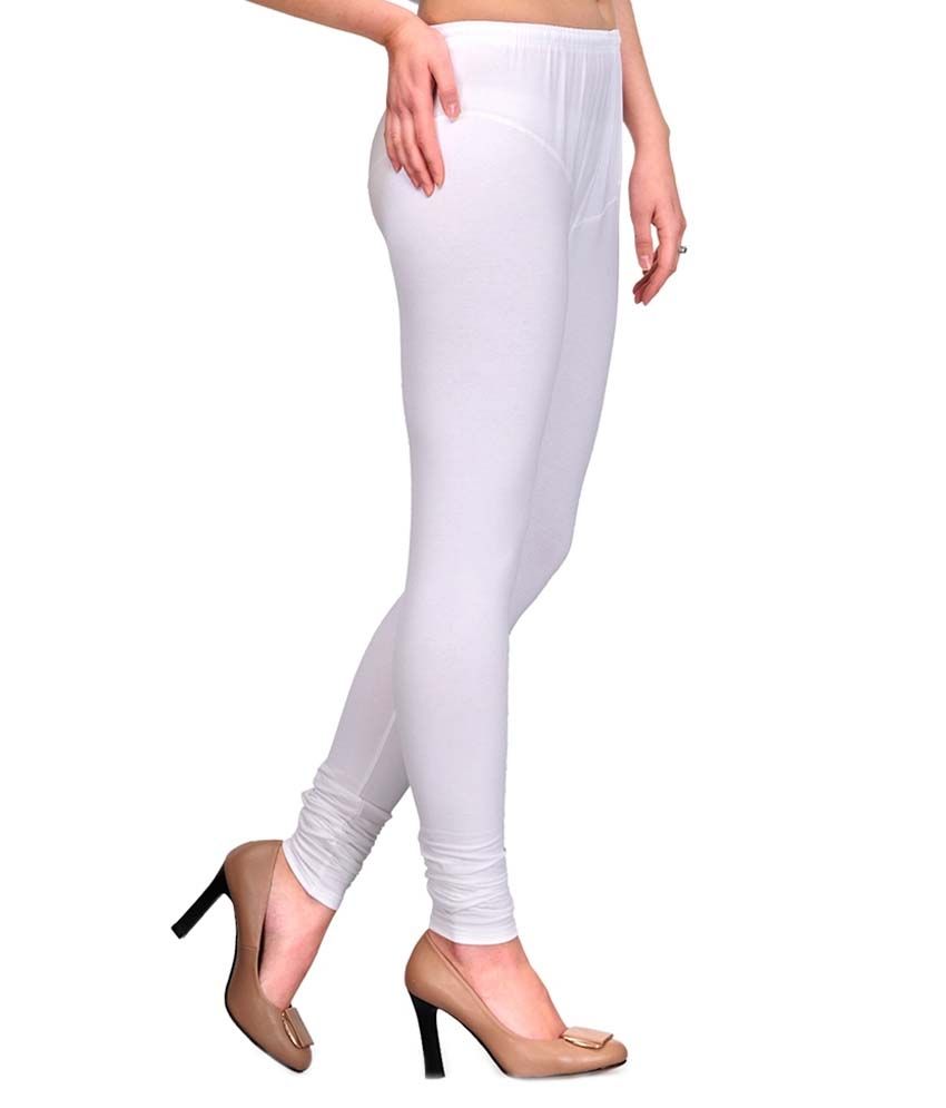 Grind Sapphire White Lycra Leggings Price in India Buy Grind