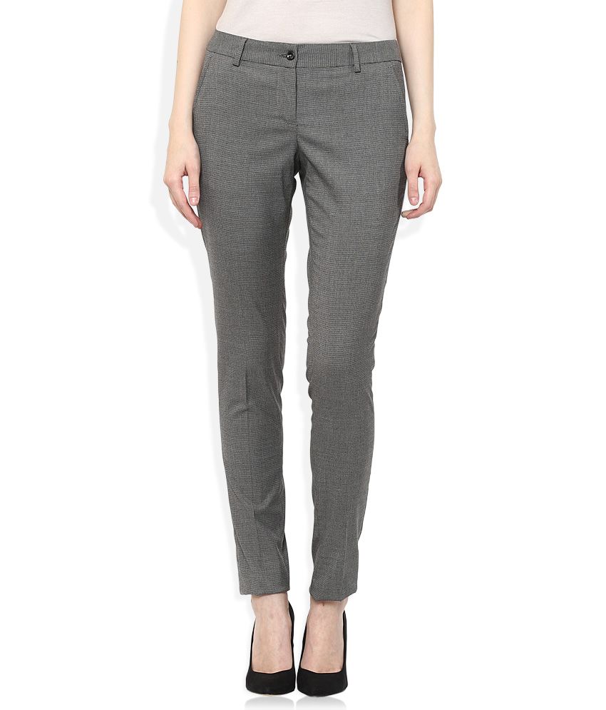 Buy Annabelle By Pantaloons Gray Slim 