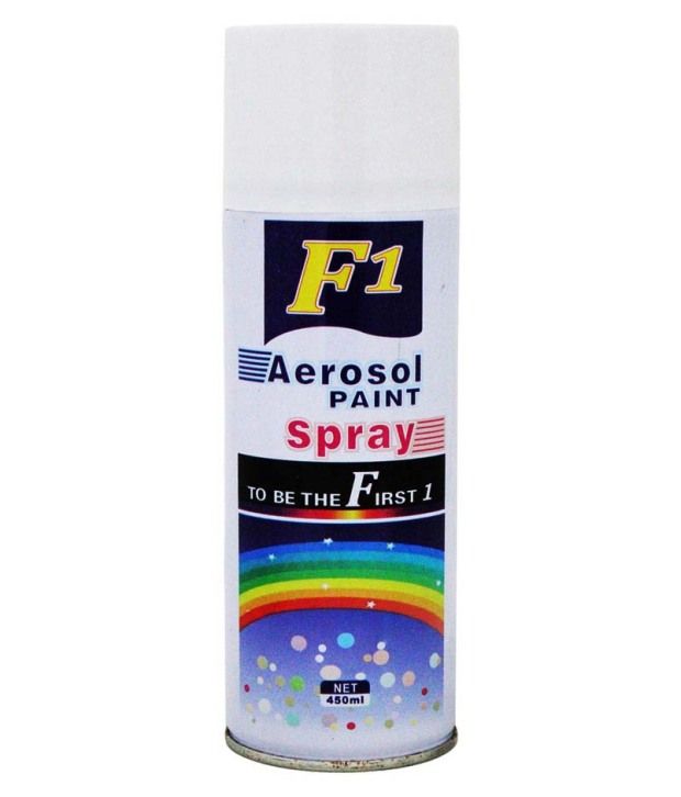 F1 Car Touchup Spray Paint 450ml White for Maruti Vitara F1 Car Touchup Spray Paint 450ml White for Maruti Vitara