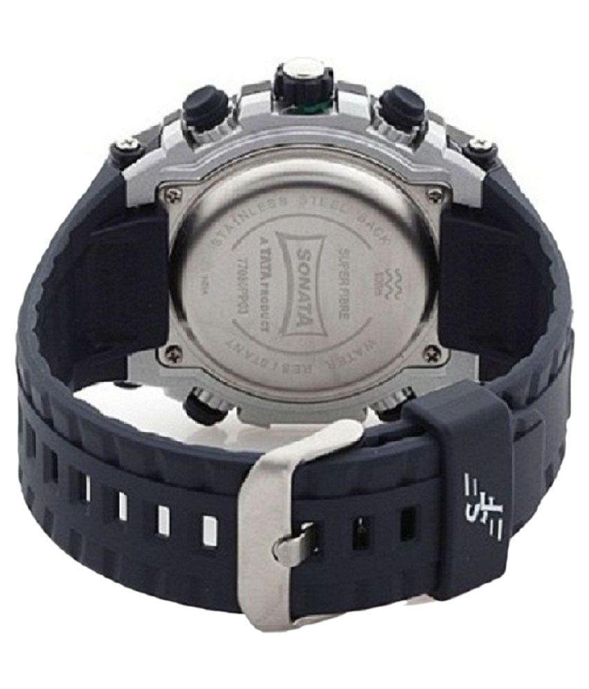 sonata analog digital watch price