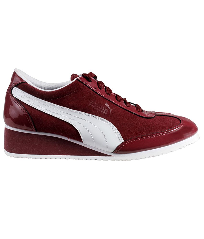 Puma Maroon Casual Shoes Price in India- Buy Puma Maroon Casual Shoes ...
