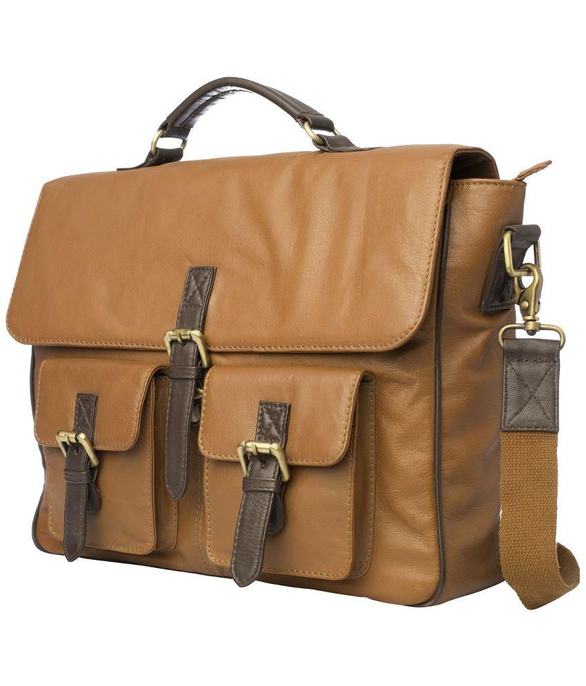 Romari Tan Leather Messenger Bag - Buy Romari Tan Leather Messenger Bag ...