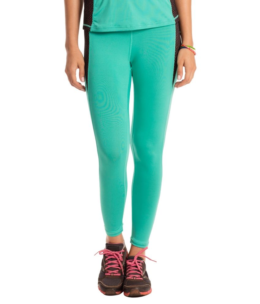 22 10 Minute Teal workout leggings for Girls