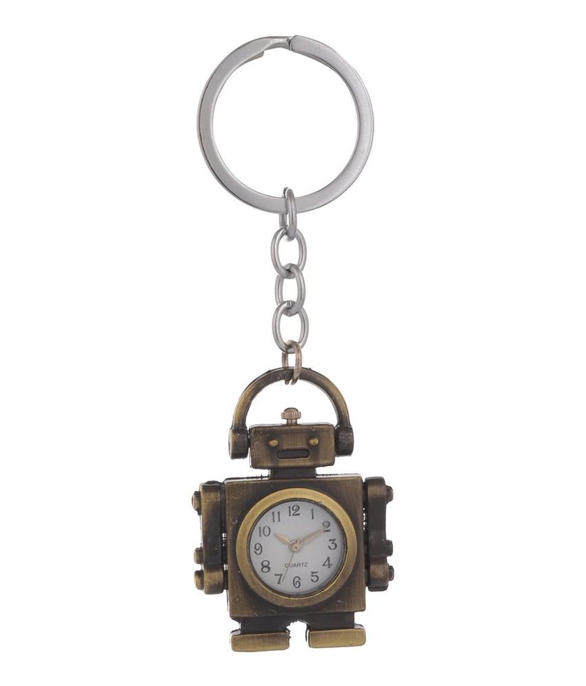 Kairos Brown Metal Watch Keychain Antiqu Clock Key Chain Buy Online at Low Price in India