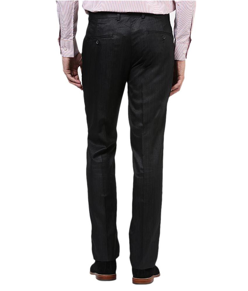 Buy Soft Grey Cotton Stretch Satin Pleated Trouser for Men Online   themillionbuckscom