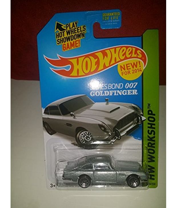 2014 Hot Wheels Hw Workshop 200/250 - James Bond 007 Goldfinger Aston ...