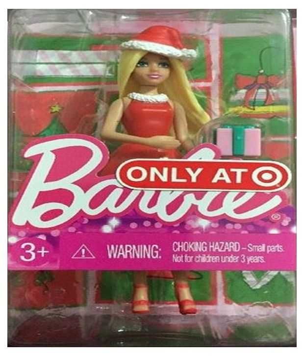 Barbie 2014 Target Exclusive Christmas Happy Holiday Mini Doll - Buy