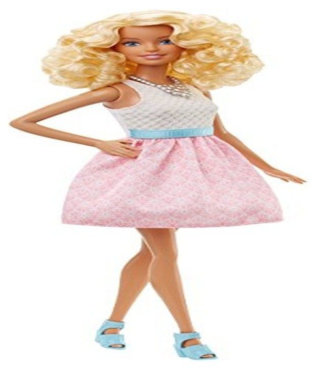 barbie fashionistas doll 14 powder pink