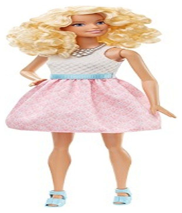 barbie fashionistas powder pink