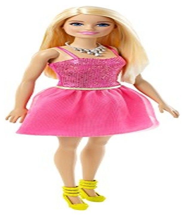 barbie glitz doll pink dress