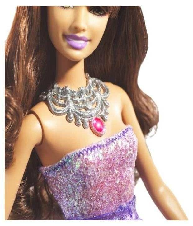 purple princess barbie