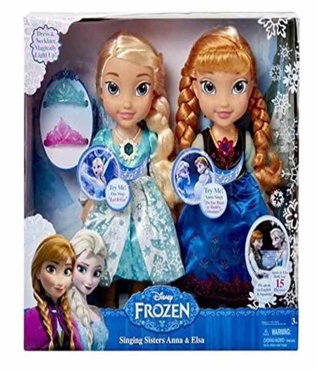 frozen snow glow elsa doll