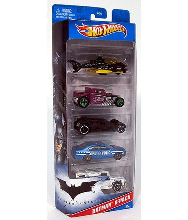 Hot Wheels Batman 5 Car Batmobile and Villains Gift Pack 1:64 Scale  Collectible Set of Die Cast Cars - Buy Hot Wheels Batman 5 Car Batmobile  and Villains Gift Pack 1:64 Scale