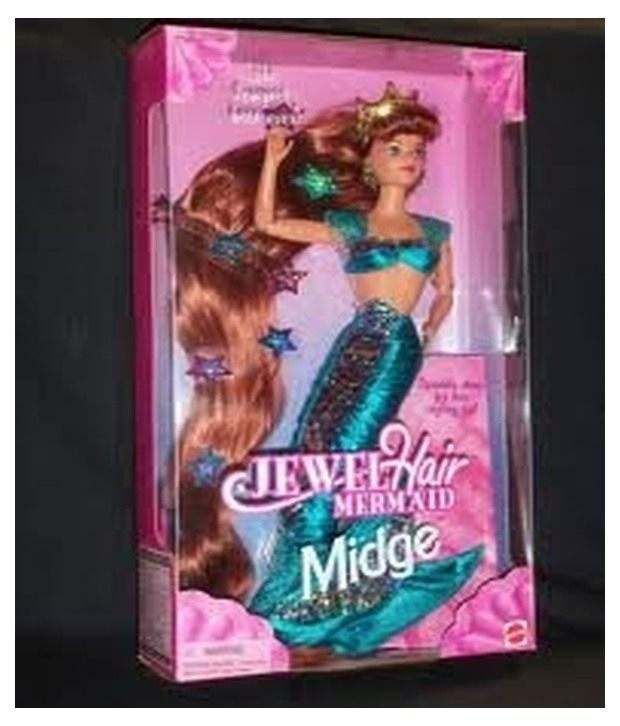 jewel hair mermaid barbie 1995