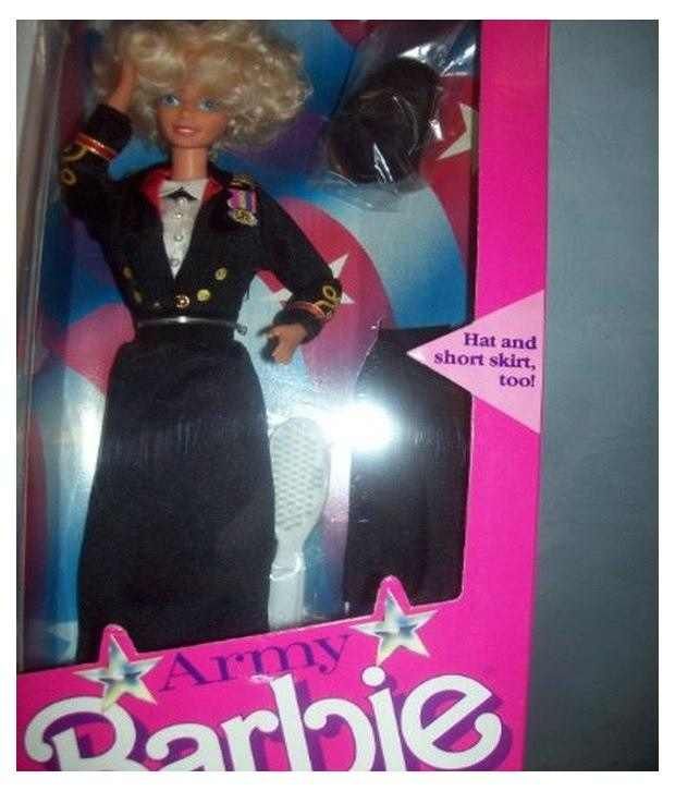 vintage army barbie