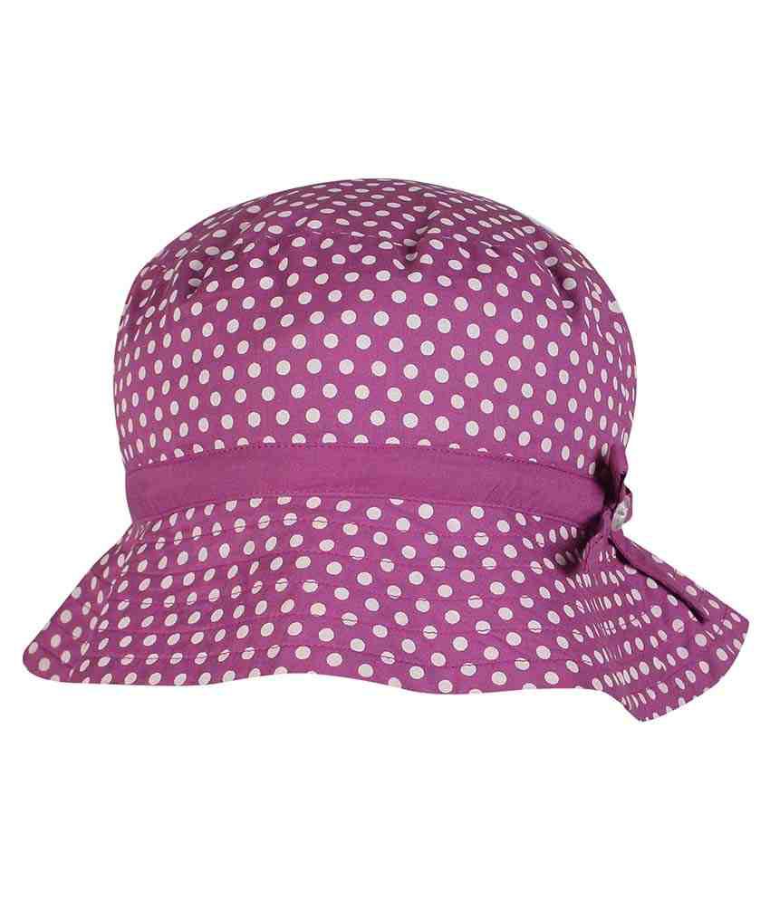 Nino Bambino Purple Cotton Hat: Buy Online at Low Price in India - Snapdeal