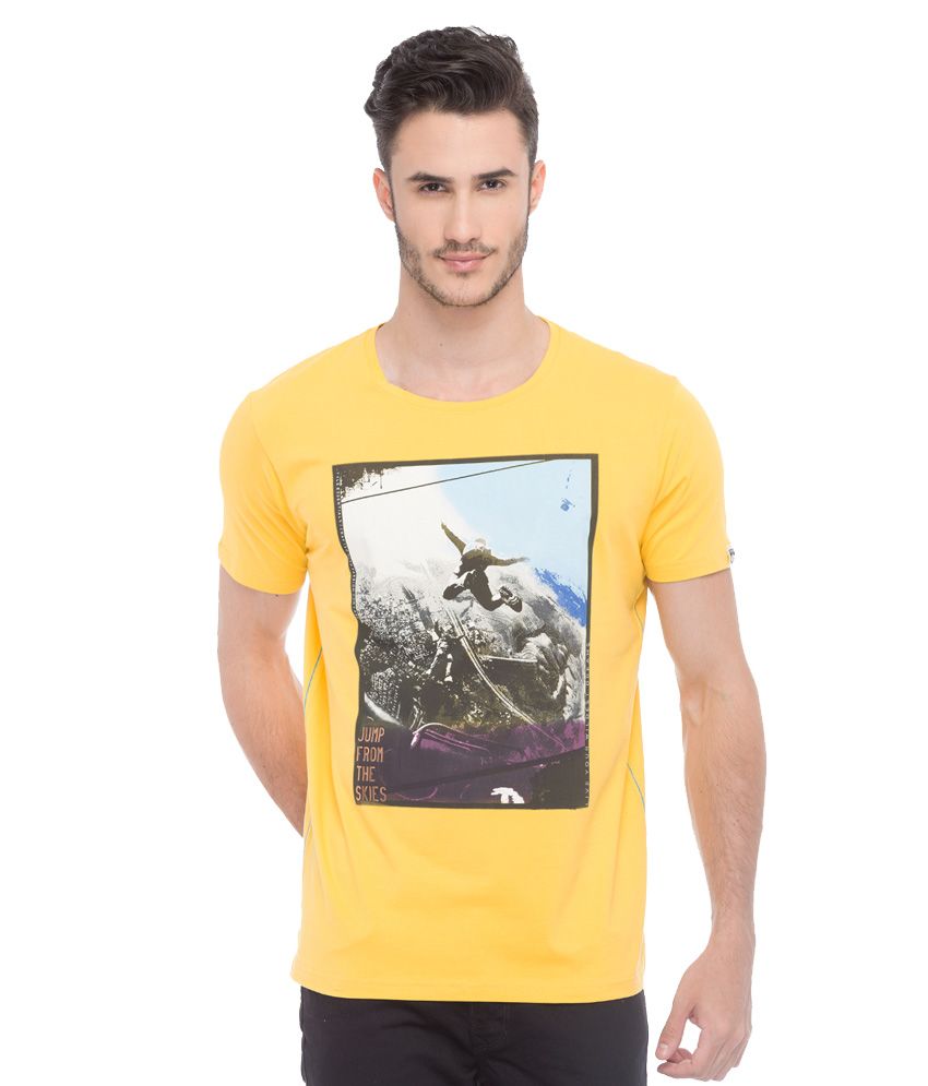 spykar t shirts price