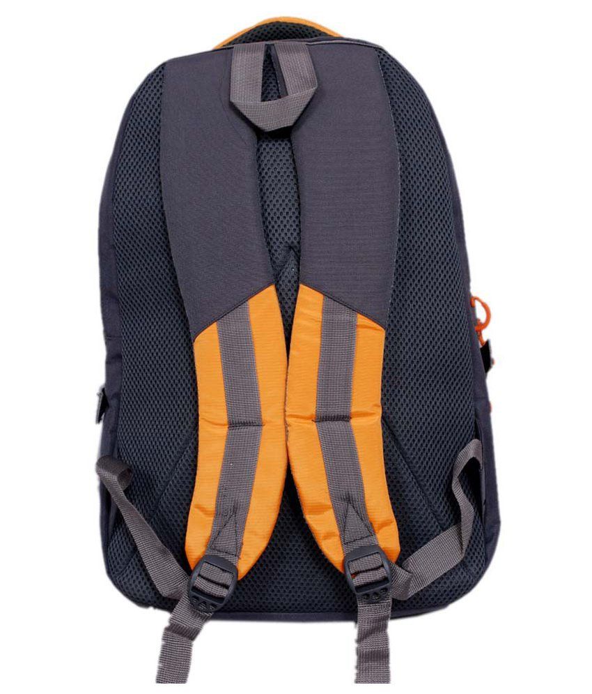 orange computer bag