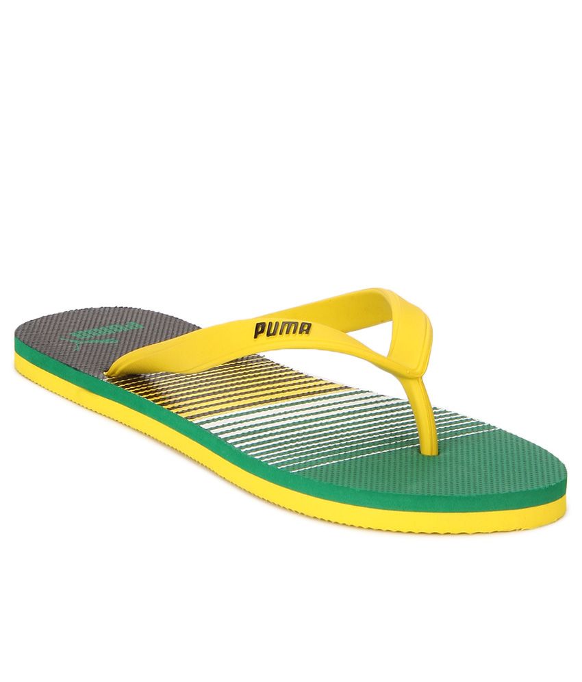 puma soft foam flip flops