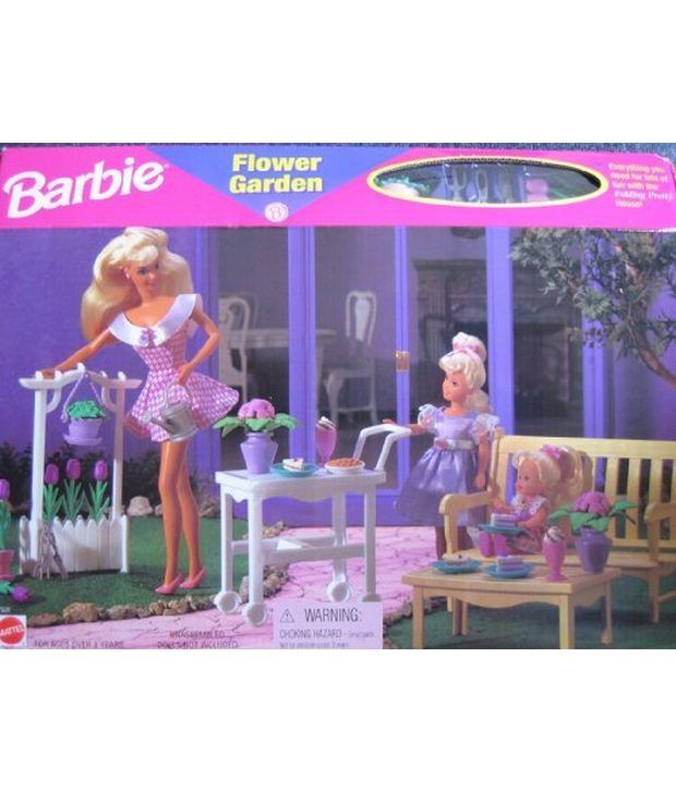 barbie garden furniture