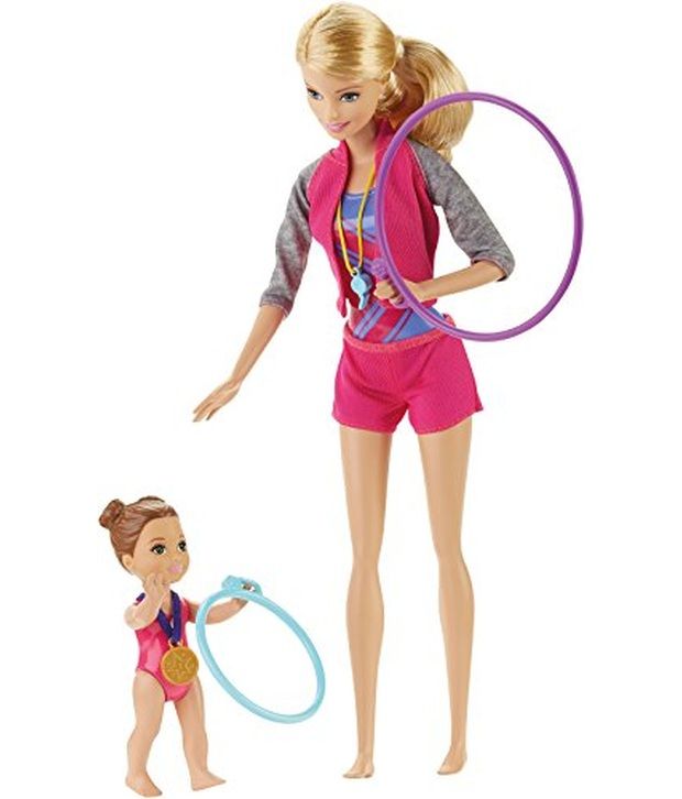 gymnastics coach barbie