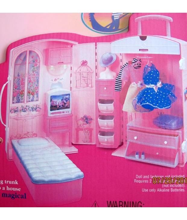 Barbie suitcase best sale house