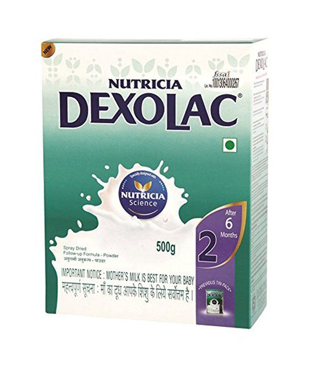 dexolac 2 follow up formula after 6 months 500 gm buy dexolac 2 dexolac 2 follow up formula after 6 months 500 gm