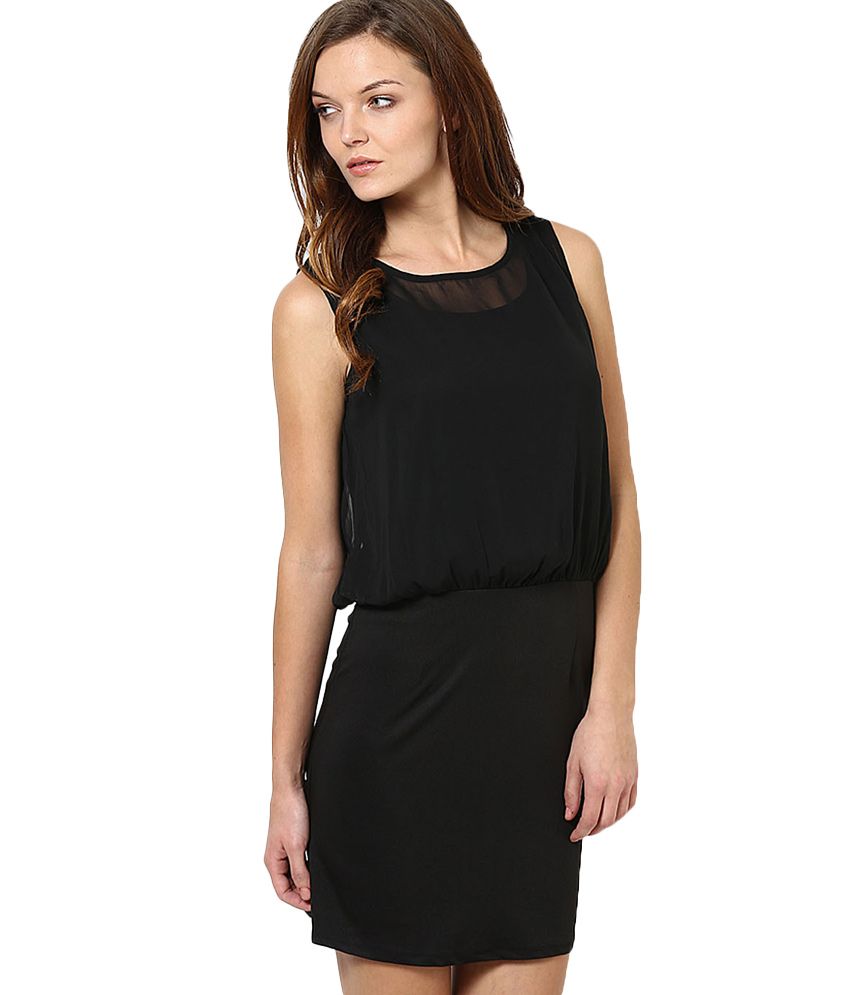 Textured Shift Dress | Forever 21 - 2000161794 | Short sleeve shift dress, Black short sleeve 
