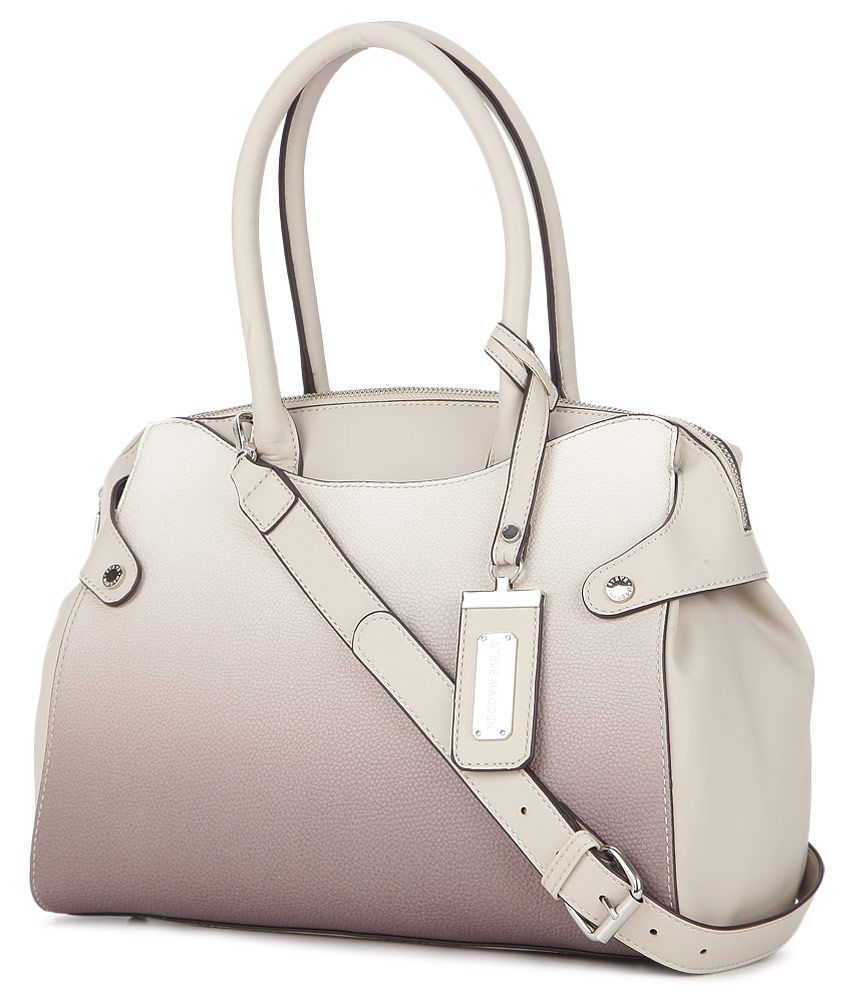 Steve Madden Bhannah Beige Satchel Bag Steve Madden Bhannah Beige Satchel Bag