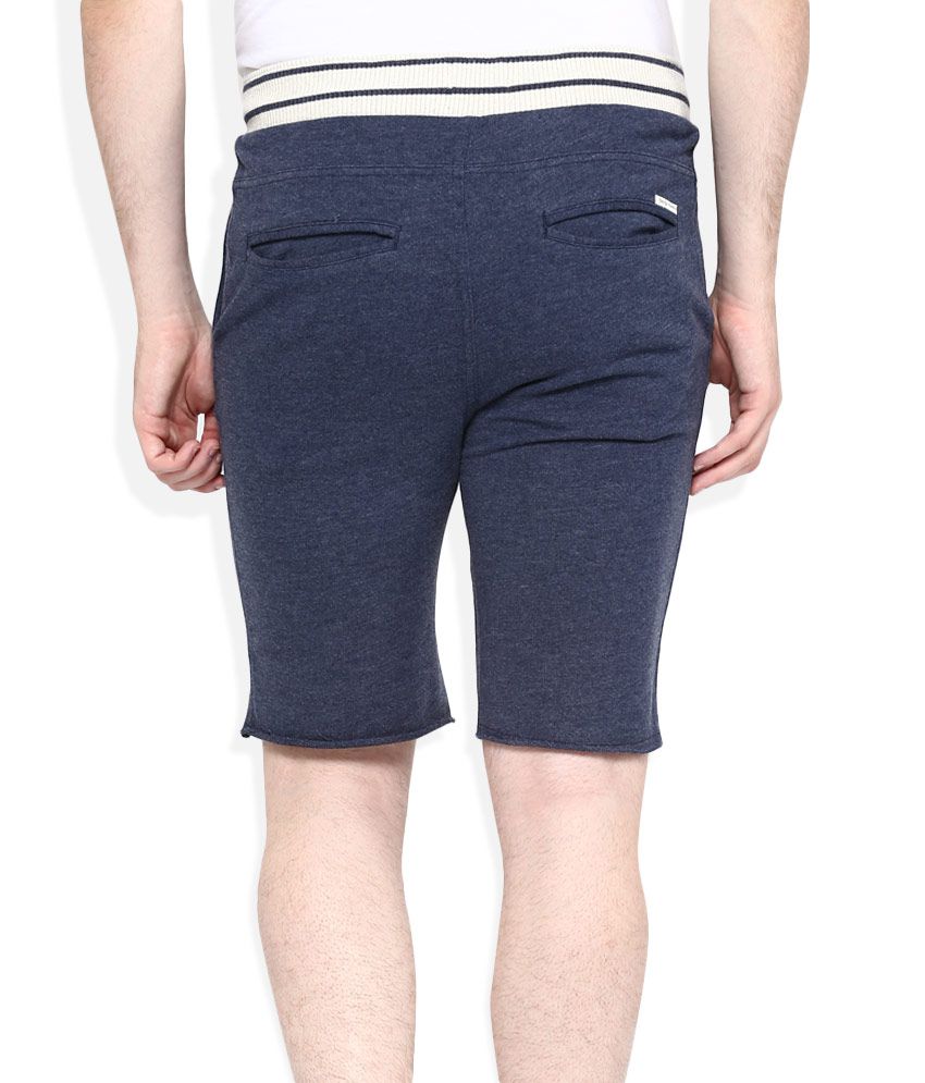 Being Human Navy Shorts - Buy Being Human Navy Shorts Online at Low ...