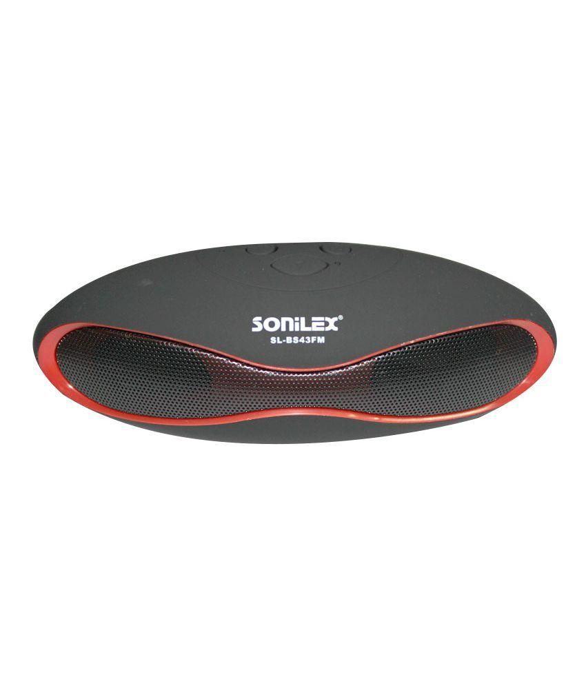     			Sonilex BS43BLACK Bluetooth Speaker