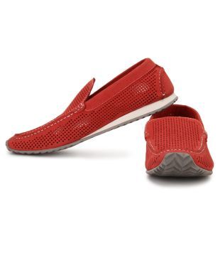 steve madden red loafers