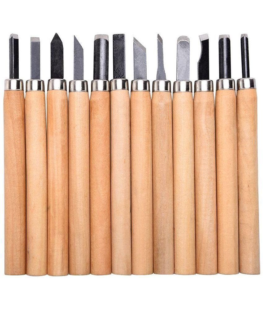Inventive Wood Carving Knife Set 12 Pc Buy Online at Best Price in