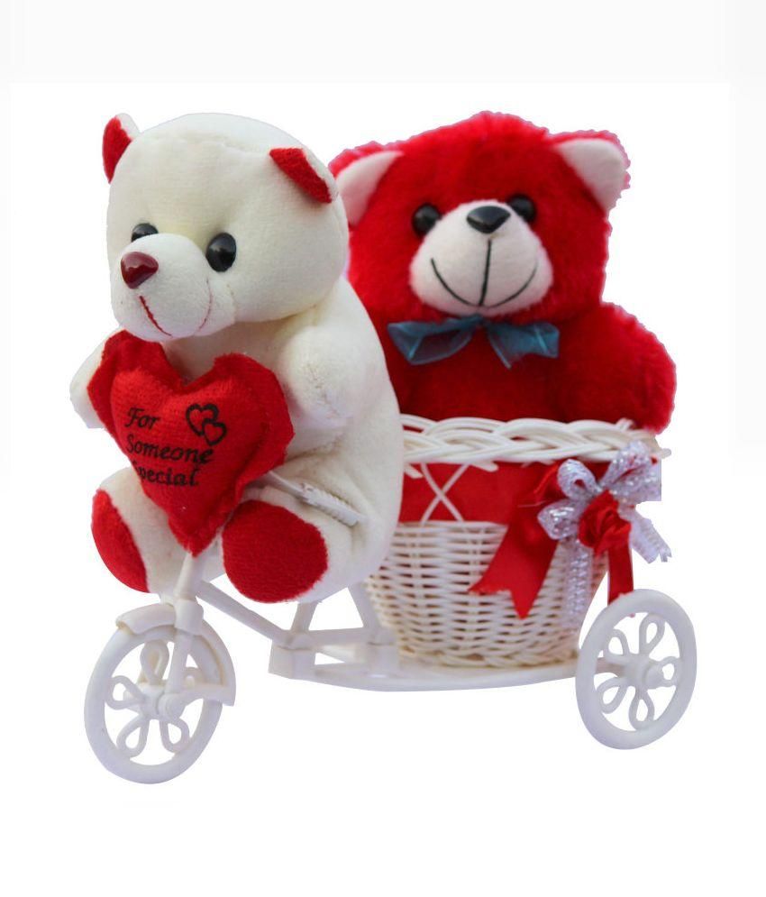 red love teddy bear