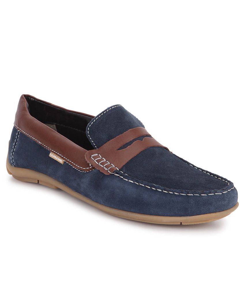 U.S. Polo Assn. Navy Slip-On Loafers 