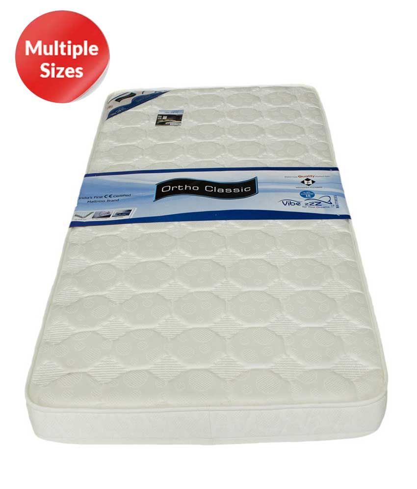 Vibezzz Ortho Classic Orthopaedic Mattress Buy Vibezzz Ortho Classic