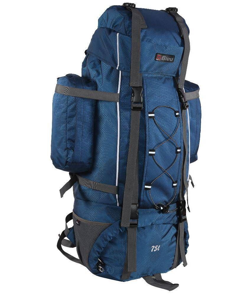 bleu hiking rucksack backpack