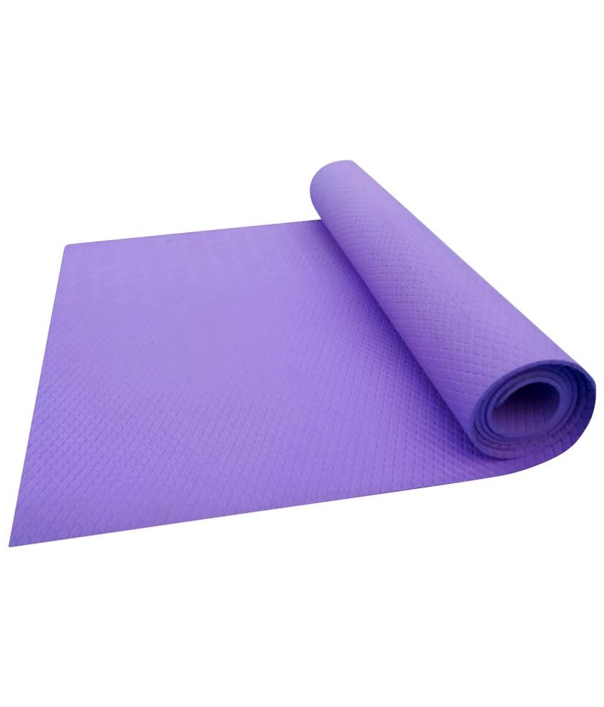 Svc Purple Yoga Mat 4mm Buy Online At Best Price On Snapdeal