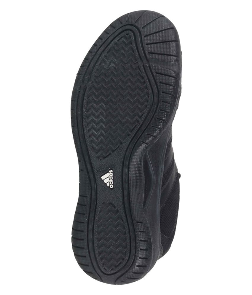 black adidas grade school