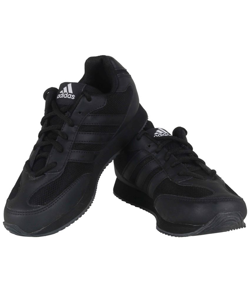 adidas school trainers black