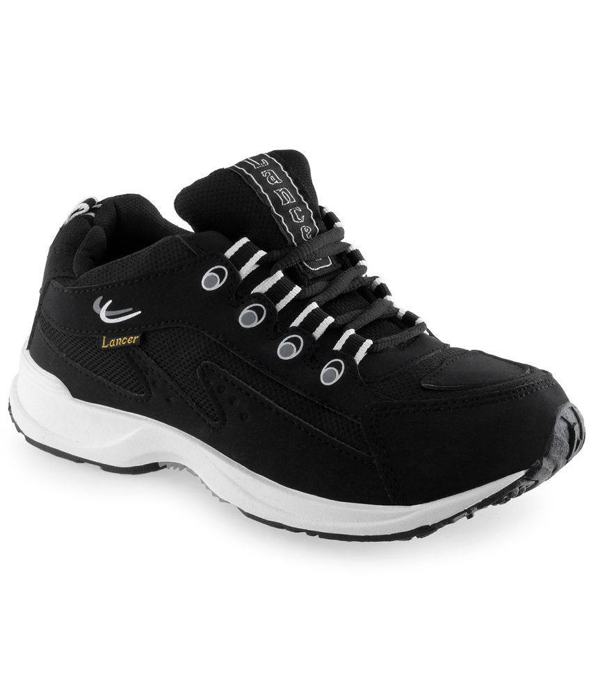 Lancer Black Running Shoes - Buy Lancer Black Running Shoes Online at ...