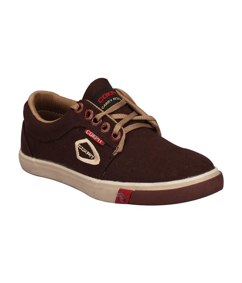 light brown canvas shoes