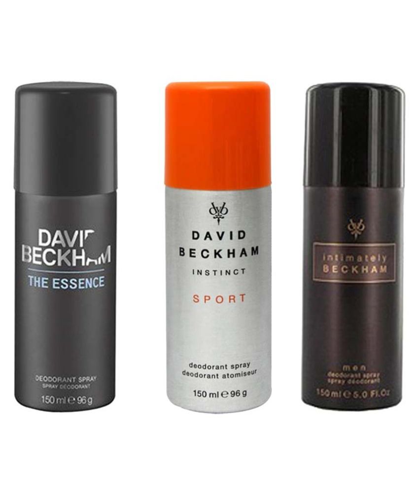 David Beckham Men Deos (Pack of 3) - 150 ml Each: Buy Online at Best ...