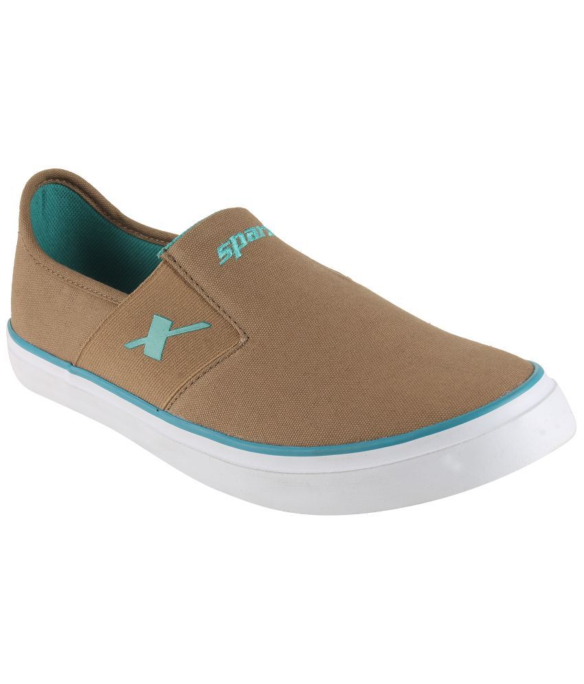 light brown canvas shoes