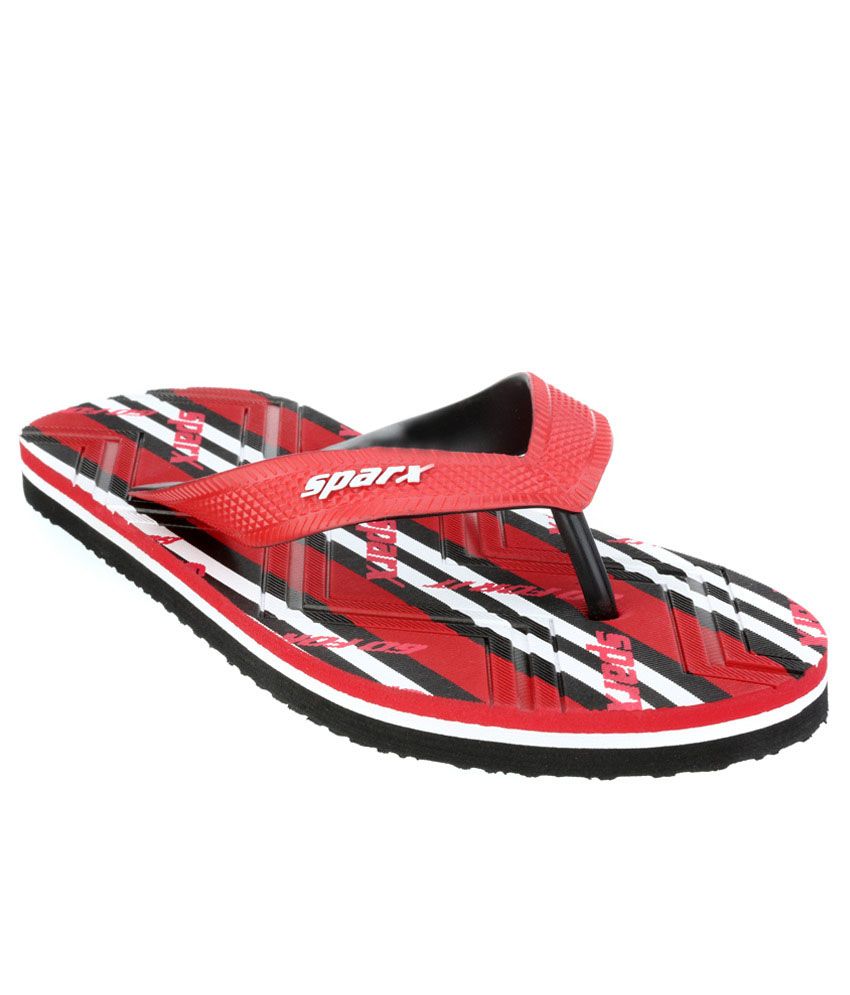 Sparx Red Flip Flops Price in India- Buy Sparx Red Flip Flops Online at Snapdeal