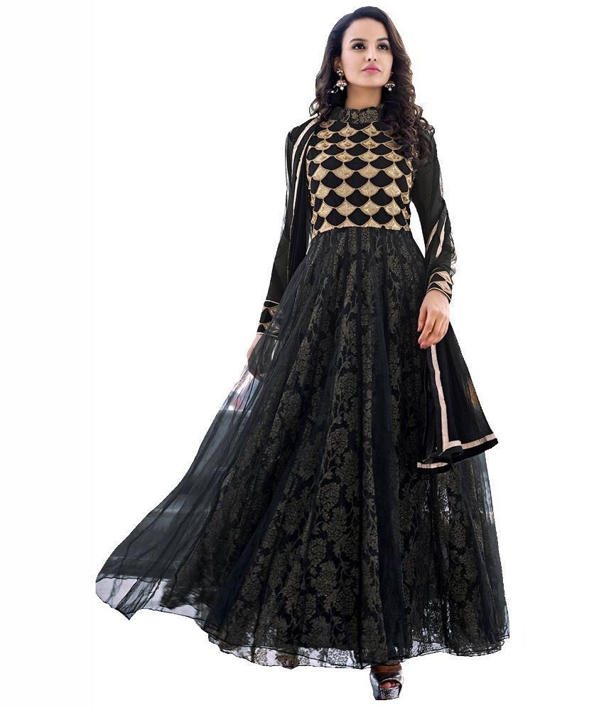 net materials gown style