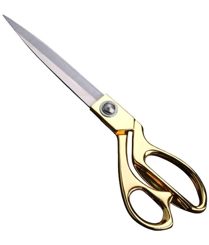     			Slick Golden Metallic Scissor
