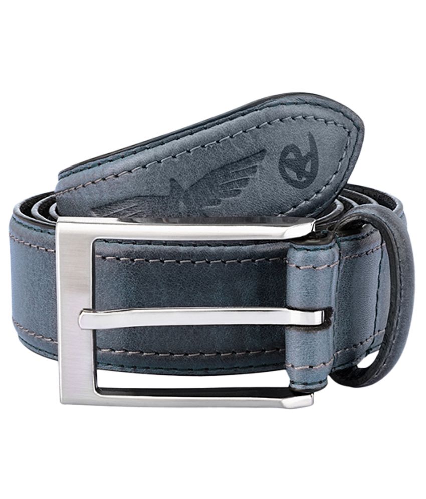 Park Avenue Blue Leather Belt for Men Buy Online at Low Price in India