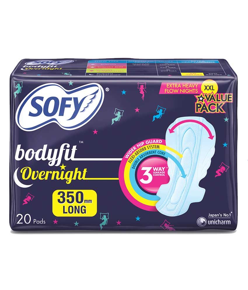 SOFY Bodyfit Overnight XXL 20 Pads Buy SOFY Bodyfit Overnight XXL 20