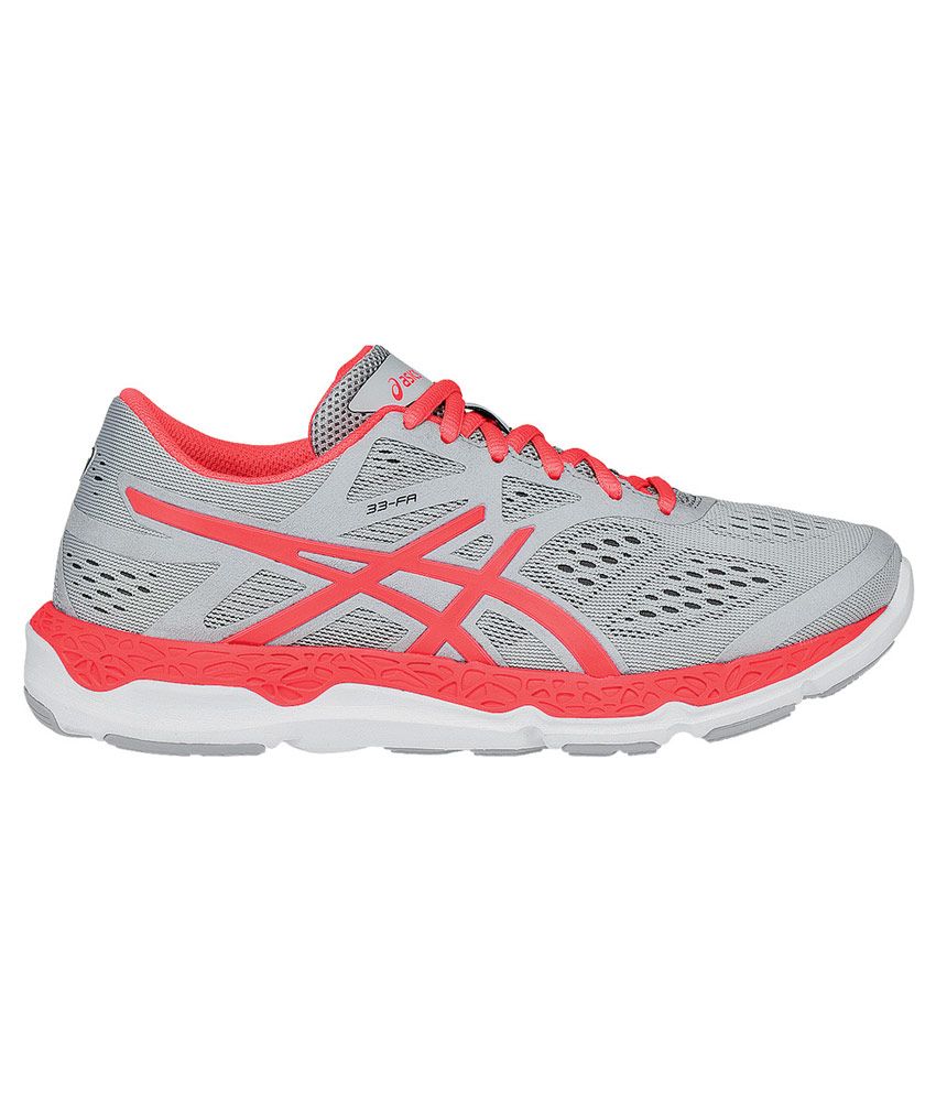 asics shoes mens silver
